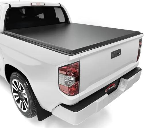 Vista 18 de Cubierta rígida de tres pliegues para Toyota Tundra 2000-2006 con caja de 6.5 pies Hard Truck Bed Cover, Not for Stepside, Fleetside, Waterproof