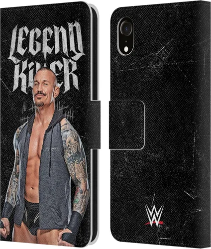 Vista 15 de Head Case Designs Officially Licensed WWE in My Veins Randy Orton Leather Wallet Case Compatible with Apple iPhone 11