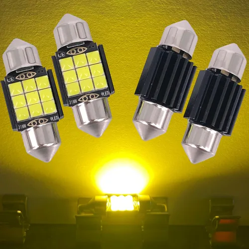 Vista 9 de SOCAL-LED - Bombilla LED de 0.157 x 1.220 in de Canbus Super Bright 3030 Chipset para interior de coche, luz de cúpula DE3175, luz de mapa, azul