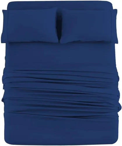 Vista 11 de Mohap Juego de sábanas de 3 piezas, microfibra cepillada de 1800 hilos - Ropa de cama lujosa, suave y transpirable para todas las estaciones