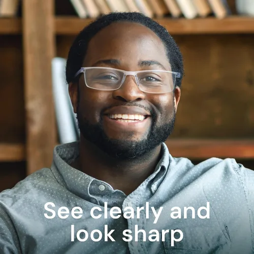 Vista 9 de Gaoye Executive Style Reading Glasses Men - Durable Readers with Blue Light Filtering- Comfortable Fit with TR90 Frames