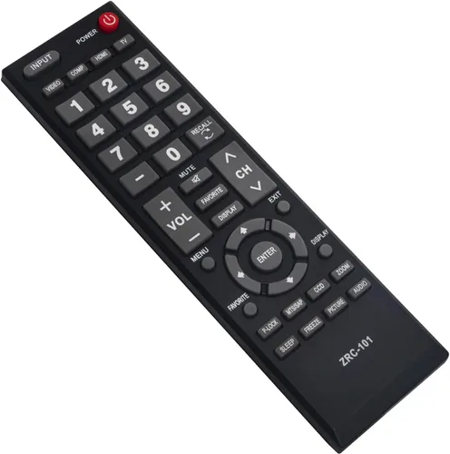 Vista 6 de ZRC-101 - Control remoto de repuesto para Insignia TV NS-LCD32-09 NS-LCD42HD-09 NS-LCD37-09 NS-LCD47HD-09 NS-LCD19-09CA NS-LCD15-09 NS-LCD19-09