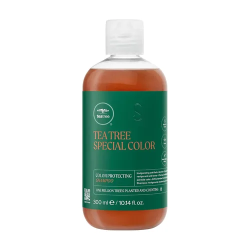 Vista 5 de Tea Tree Champú de color especial, limpia suavemente, protege el color del cabello, para cabello teñido