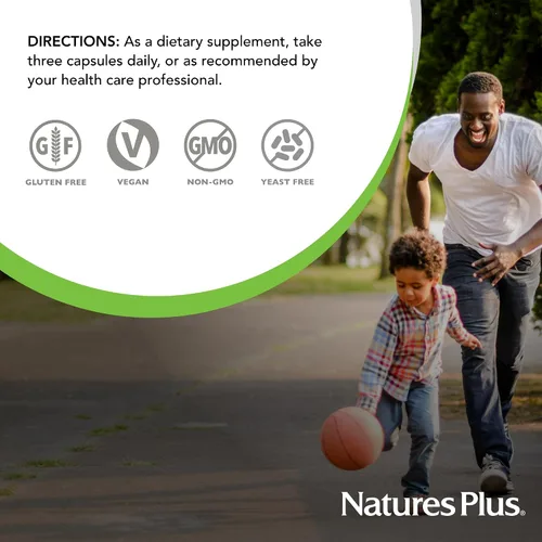 Vista 5 de NaturesPlus Kalmassure Magnesio - 400 mg, 90 cápsulas veganas - Suplemento natural para aliviar el estrés, apoya la relajación nerviosa y muscular