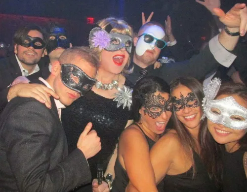 Vista 7 de Antifaz para mujer de encaje veneciano para fiesta, baile de graduación, disfraz, Mardi Gras