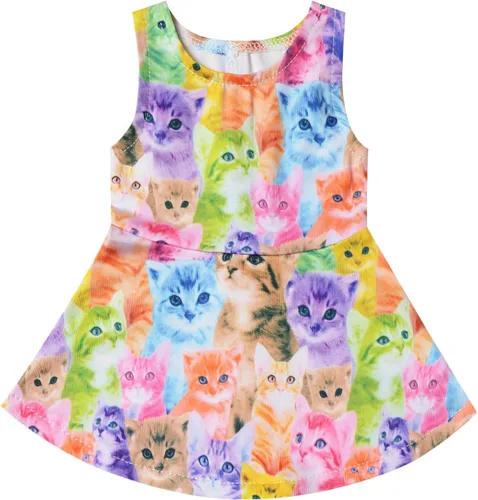 Vista 6 de Girls&Doll - Vestidos sin mangas unicornio ropa para muñecas de 18 pulgadas