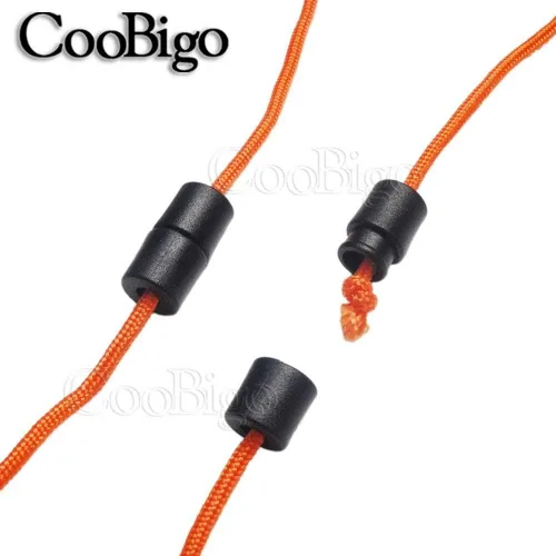 Vista 3 de CooBigo Plastic Buckles Lanyard Safety Breakaway Pop Barrel Connectors Negro 100pack