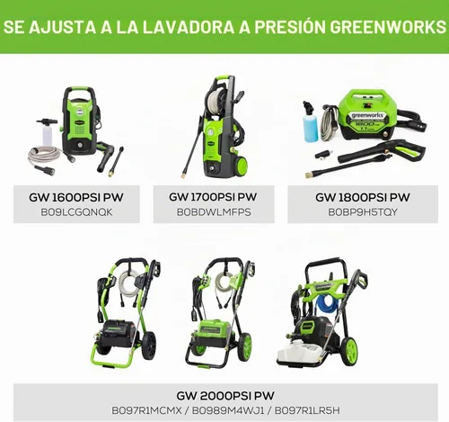 Vista 7 de Greenworks Accesorio de Limpieza de Superficies Universal de 11" para Lavadora a Presión