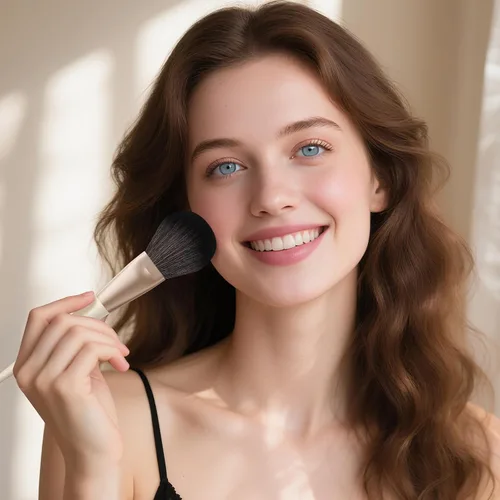 Vista 5 de docolor - Juego de 30 brochas de maquillaje profesionales Kabuki sintéticas de primera calidad, brocha de mezcla para base, polvo facial, rubor