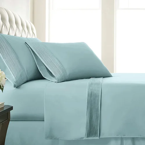 Vista 12 de Southshore Fine Linens®, juego de ropa de cama con bolsillo profundo, Microfibra, Negro, gemelo