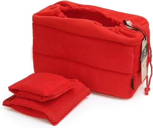 Vista 12 de Bolso a prueba de golpes Koolertron para cámaras DSLR o SLR. Separadores acolchados para personalizar el bolso.