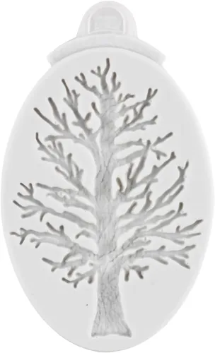 Vista 8 de Sijiangmold Molde de silicona para pastel de árbol de Navidad para decoración de pasteles de Navidad, decoración de cupcakes, caramelo de chocolate