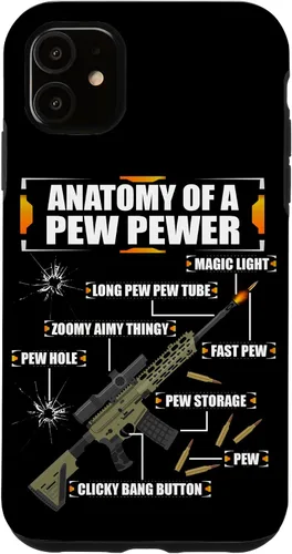 Vista 8 de Anatomy of a Pew Pewer - Carcasa para iPhone 17
