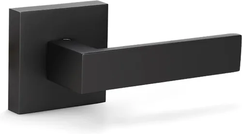 Vista 28 de KNOBWELL - Juego de cerradura con 1 picaporte resistente para puertas de una cara, ideal para puertas interiores reversibles, 0.93 libras