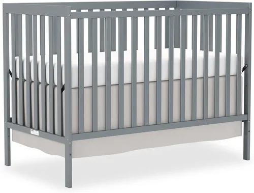 Vista 11 de 5-in-1 Convertible Baby Crib, Toddler, Daybed & Full-Size Bed Espresso