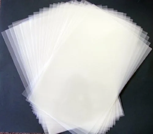 Vista 2 de 8 hojas Mylar de 10 mil 12 x 17.5 pulgadas Hojas para hacer plantillas en blanco