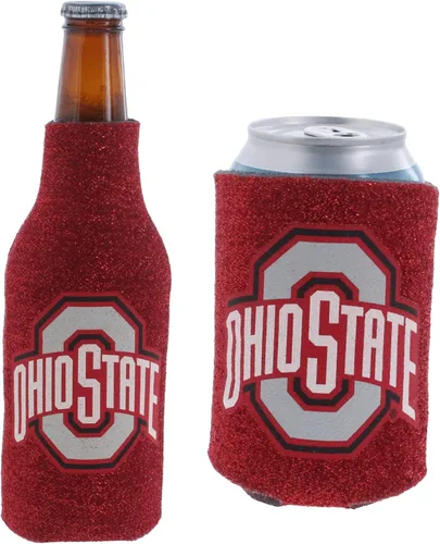 Vista 48 de College Team Color Logo Can & Bottle Holder Insulator Beverage Cooler Set