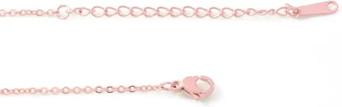 Vista 3 de Kigu Leyla Collar con nombre chapado en oro rosa de 18 quilates, collar delicado personalizado Regalo de joyería para mujeres, novia, madre