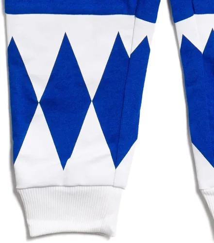 Vista 6 de Power Rangers Overol de cosplay con cremallera para niños pequeños a niños grandes