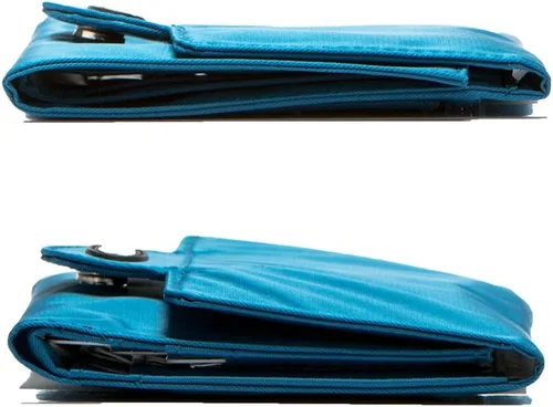 Vista 7 de Big Skinny Cartera delgada Trixie Trifold para mujer, con capacidad para hasta 30 tarjetas