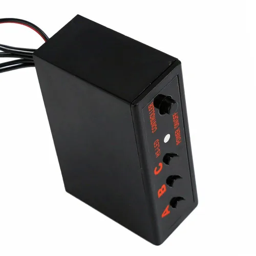Vista 7 de SaiDian 1 unids Flash estroboscópico controlador caja 12V luz intermitente módulo 3 modos intermitentes para coche y motocicleta