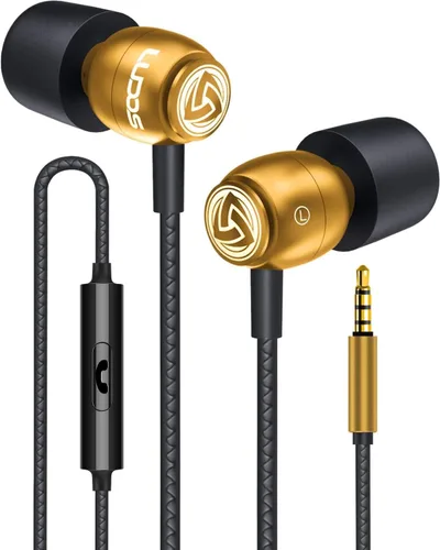 Vista 28 de Auriculares con cable Ludos Clamor, auriculares intraaurales, 5 años de garantía, auriculares con micrófono, auriculares con aislamiento de ruido