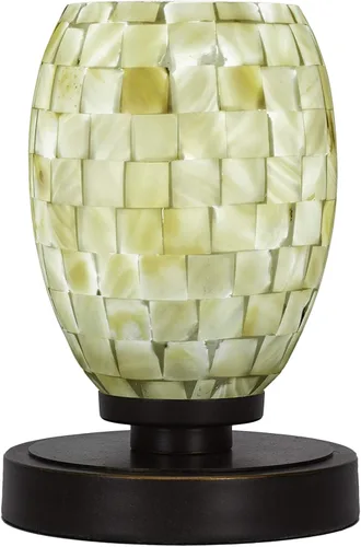 Vista 86 de Luna - Lámpara de mesa con 1 luz en granito oscuro (51-DG-300)