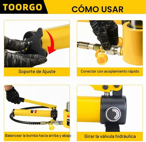Vista 4 de Bomba manual hidráulica, bomba manual con acoplamiento de conexión
