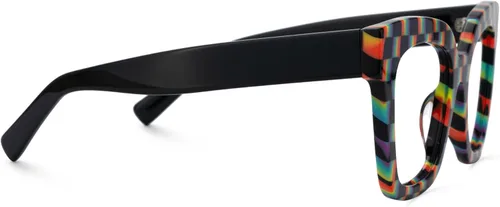 Vista 7 de Zeelool Gafas de luz azul para mujer de moda de tira cuadrada de moda gafas de computadora gafas antifatiga ocular Malcolm JGA000269-22B