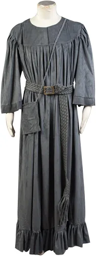 Vista 5 de Ya-cos Disfraz de The Fellowship of The Ring Gandalf para hombre, capa grismarrón