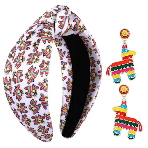 Vista 87 de YAHPERN Diadema para el día de San Valentín para mujer, colorida diadema de algodón con estampado de corazón de conversación XOXO Love, diadema