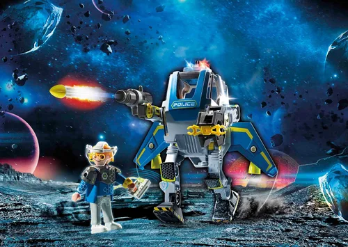 Vista 2 de PLAYMOBIL Galaxy Police Robot 70021 Galaxy Police Adventure Playset