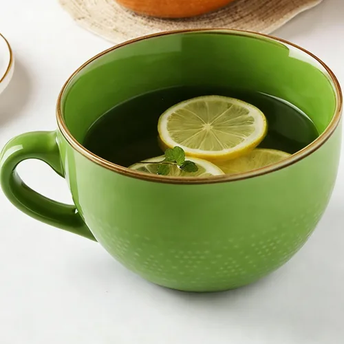 Vista 14 de Disoza Taza de Café Grande Violeta de 24 Onzas Taza de Sopa de Gran Tamaño Porcelana 700 ML Taza de Té XXL Cuencos de Cereales Taza de Sopa Ramen
