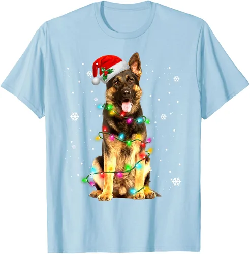 Vista 71 de Suéter de Navidad para perros de pastor alemán, suéter de Navidad para regalos de perros, Negro, S