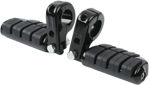 Vista 5 de Green-L Estriberas universales para motocicleta de 1 1/4 pulgadas con abrazadera P para Harley Sportster Softail Dyna Touring Road King Street Glide