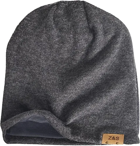 Vista 58 de FORBUSITE Gorro de punto largo holgado para hombre para verano e invierno, de gran