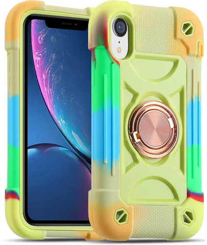 Vista 23 de MARKILL Compatible con iPhone Se3/iPhone Se2, Funda para iPhone 6/6S, Funda para iPhone 7/iPhone 8 de 4.7 Pulgadas con Soporte Anular, Funda