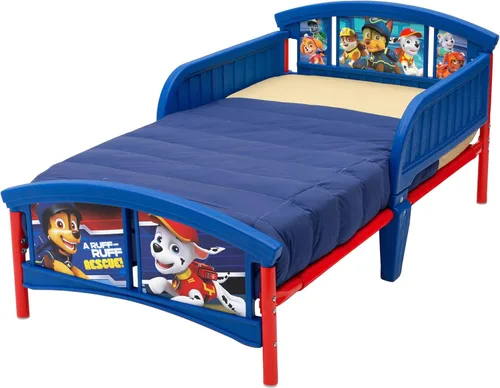 Vista 4 de Delta Children Cama para niños pequeños de plástico, Nick Jr. PAW Patrol