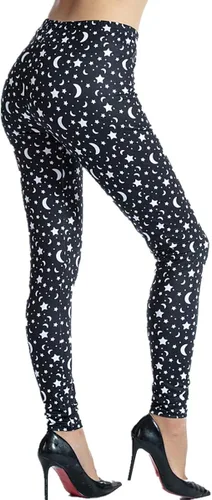 Vista 3 de Ndoobiy - Leggings estampados para mujer, para entrenamiento (talla normal, talla L1)