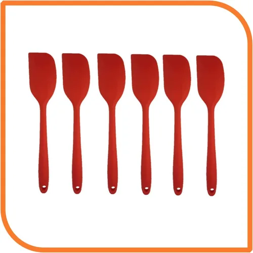 Vista 6 de Espátula de silicona roja de 8 pulgadas de MyXOHome