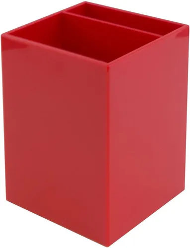 Vista 4 de JAM PAPER Portalápices de plástico – Surtido de negocios – Vasos de escritorio – 3