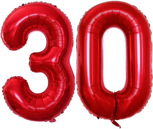Vista 213 de Goer, conjunto de globos de papel aluminio para decoraciones de cumpleaños, globos de las letras de feliz cumpleaños y de números Oro