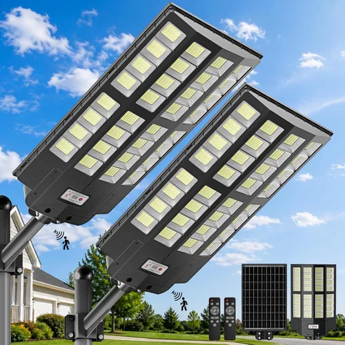 Vista 10 de OKPRO - Farolas solares para exteriores, IP66, impermeables, comerciales