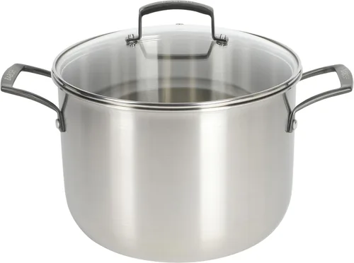 Vista 12 de Babish Sartén de Acero Inoxidable de Tres Capas de 10 Pulgadas – Sartén Profesional para Sellar, Saltear y Cocinar Cotidianamente