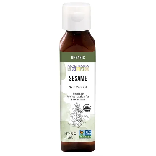 Vista 9 de Aura Cacia Aceite natural para el cuidado de la piel, grano de albaricoque rejuvenecedor con vitamina E, 16 onzas líquidas