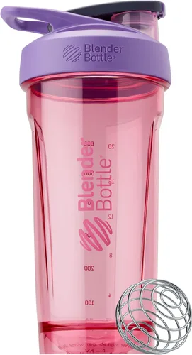Vista 21 de BlenderBottle Sport Flip Tritan - Botella agitadora de 24 onzas, color negro