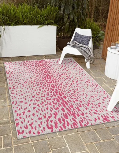 Vista 16 de Unique Loom Outdoor Safari Collection Alfombra de área - Samburu (2' 2" x 3' 1" Rectángulo, Natural/Marrón Claro)