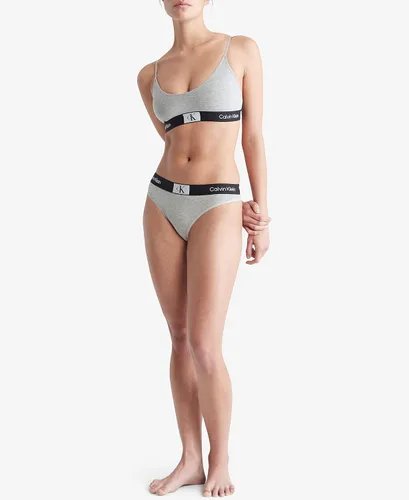 Vista 4 de Calvin Klein Women's 1996 Cotton Unlined Bralette
