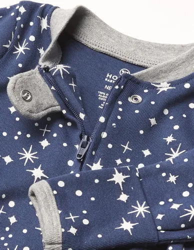 Vista 2 de HonestBaby Classics Sleep & Play Footed One-piece Pajama Sleeper 100% Organic Cotton