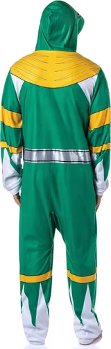 Vista 4 de INTIMO Power Rangers - Traje de pijama de una pieza para hombres y mujeres